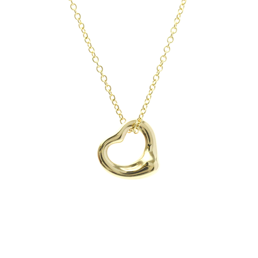 TIFFANY 18k Gold Heart Necklace